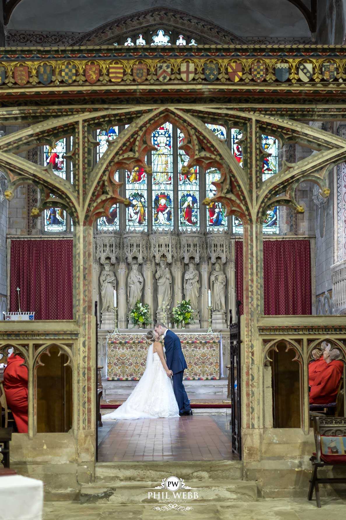 Berkley Castle Wedding Photography church wedding ceremony