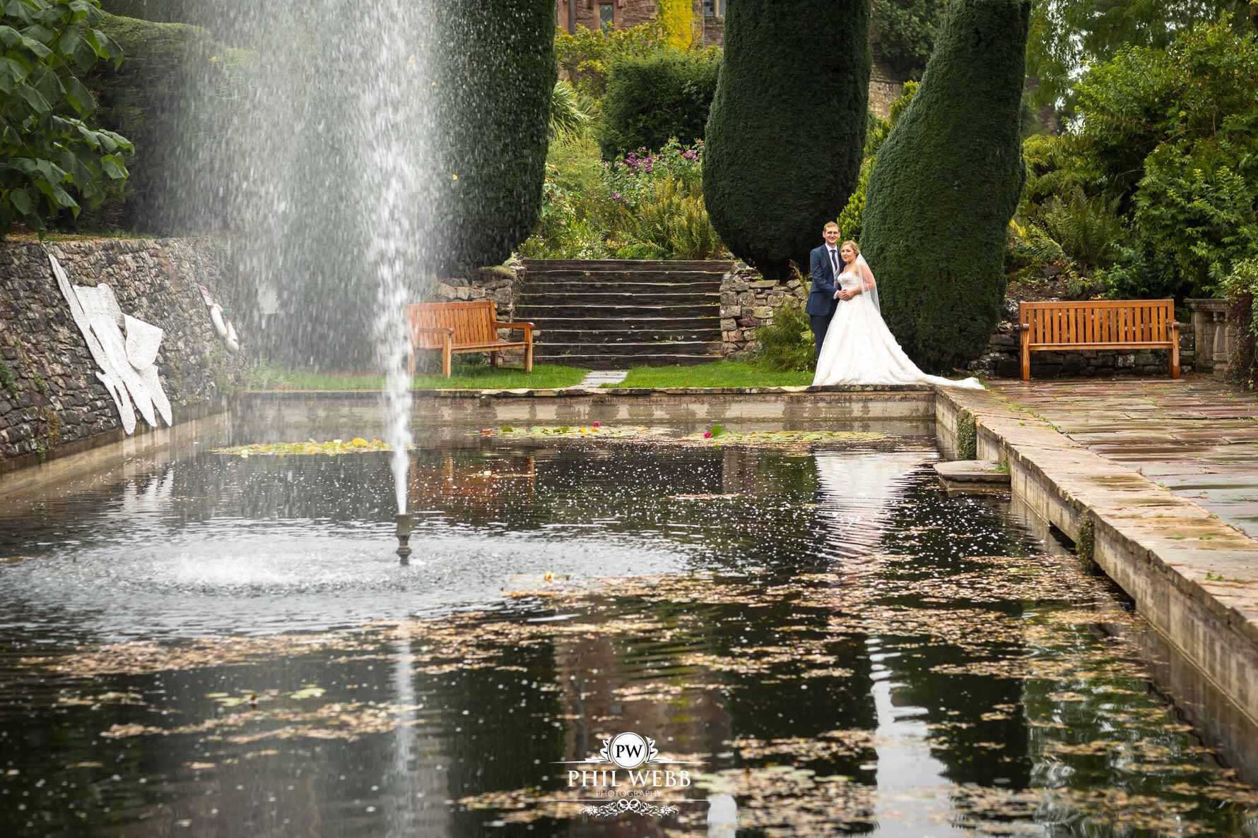 Berkley Castle Wedding Photography bride and groom portrait
