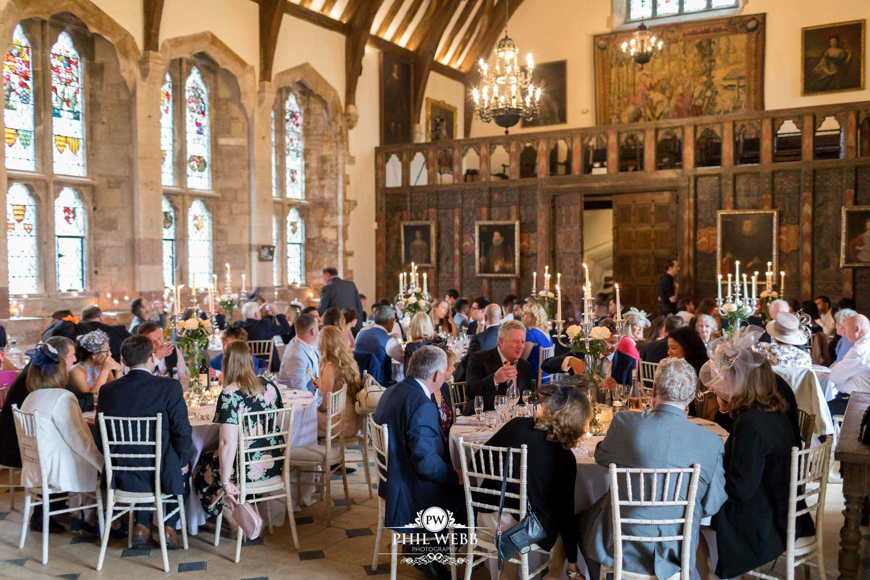 Berkley Castle Wedding Photography wedding reception speeches