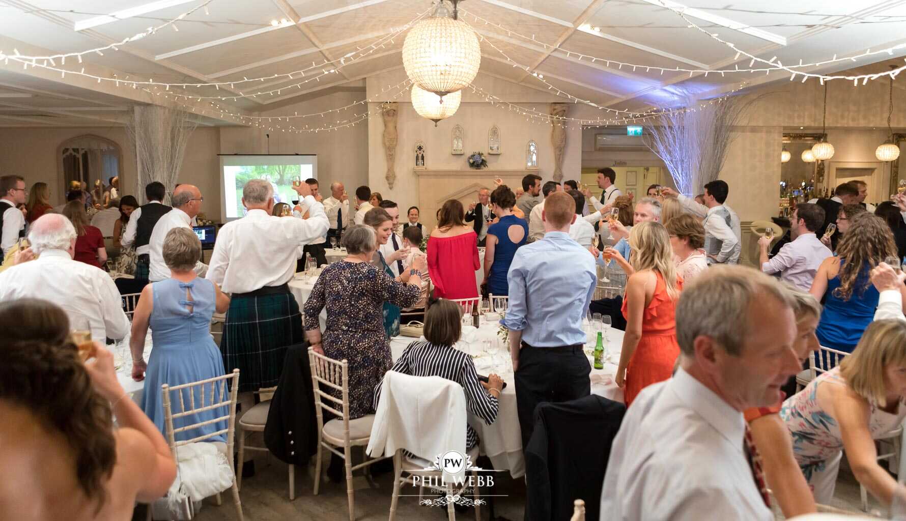 Manor by the Lake Wedding Photography reception speech's