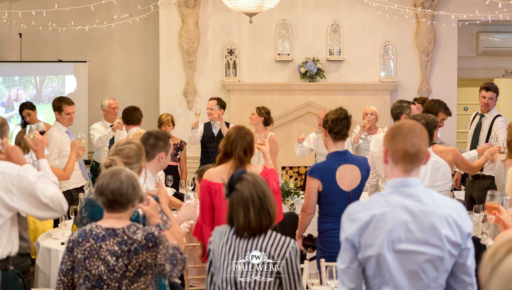 Manor by the Lake Wedding Photography reception speech's