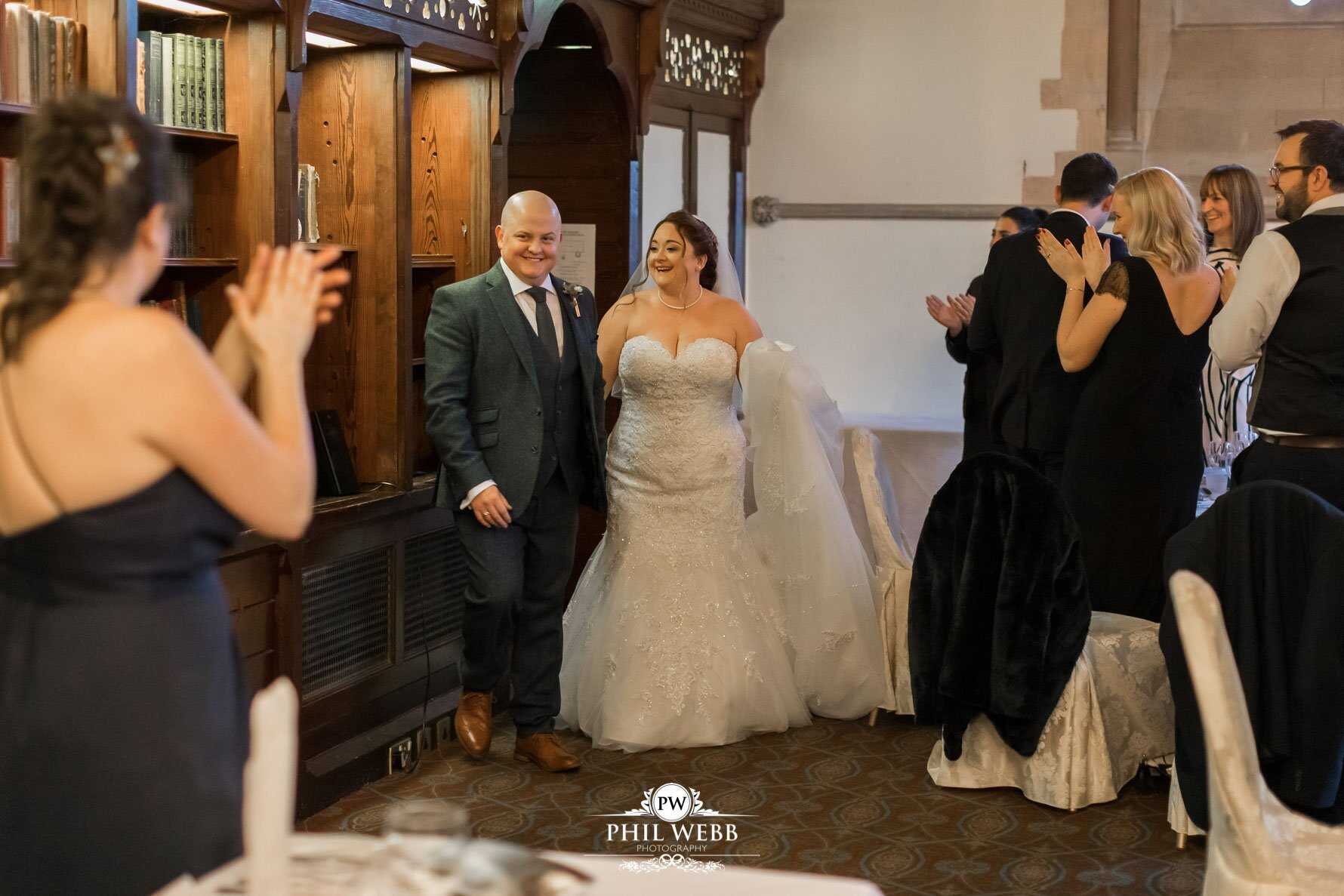 Ettington Park Hotel Wedding Photography reception speeches
