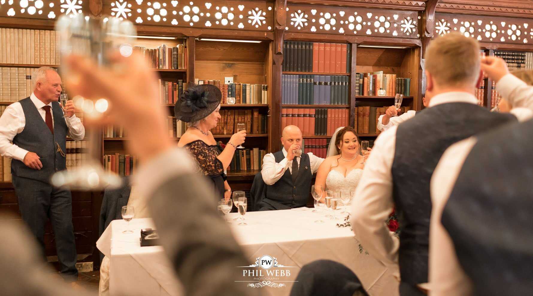 Ettington Park Hotel Wedding Photography reception speeches