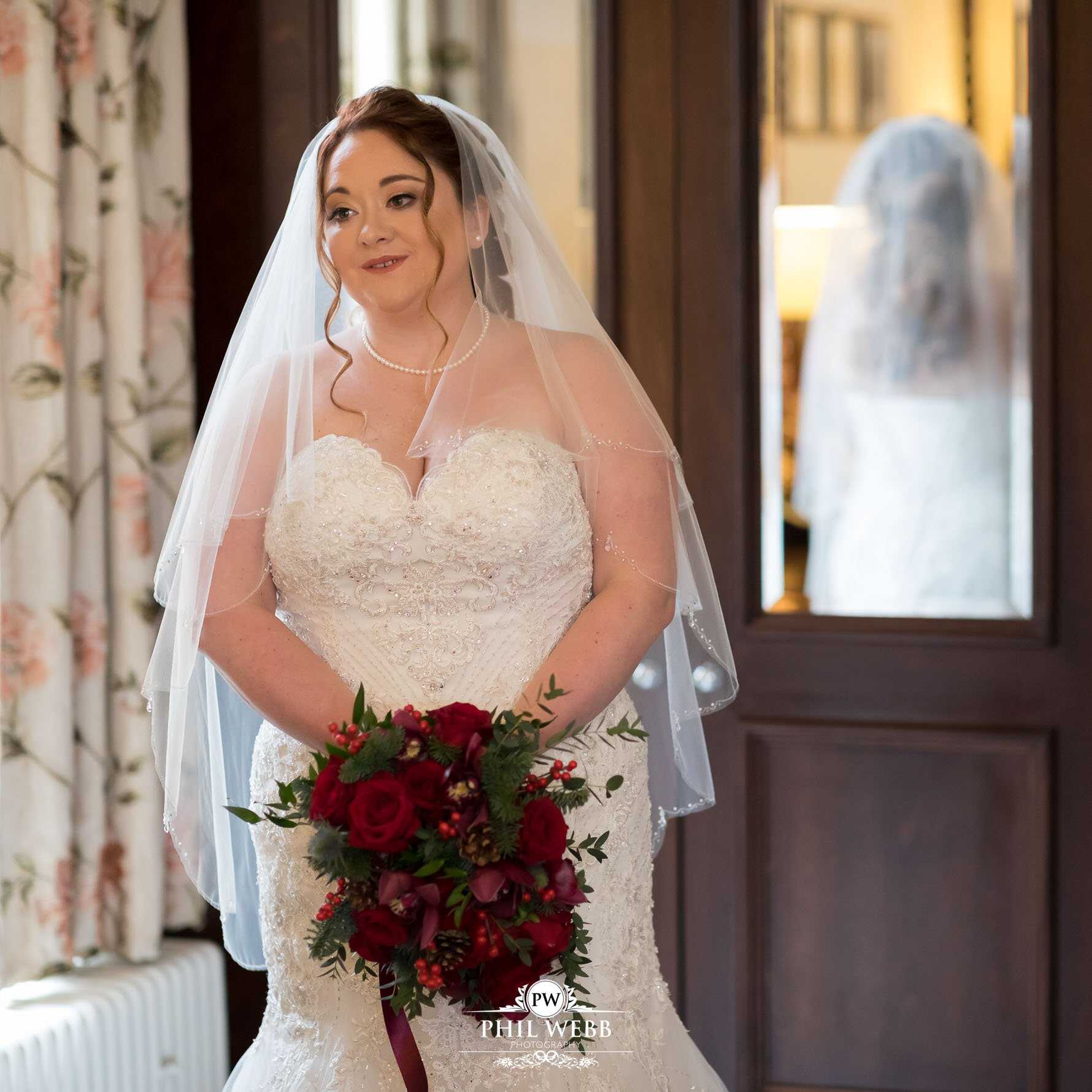 Ettington Park Hotel Wedding Photography bride preparations