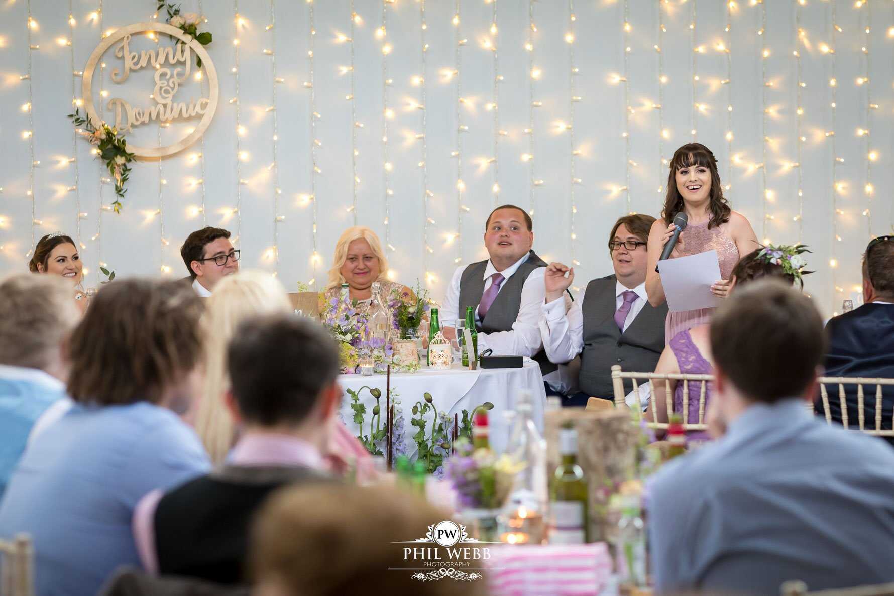 The Matara Centre Wedding Photography reception speeches