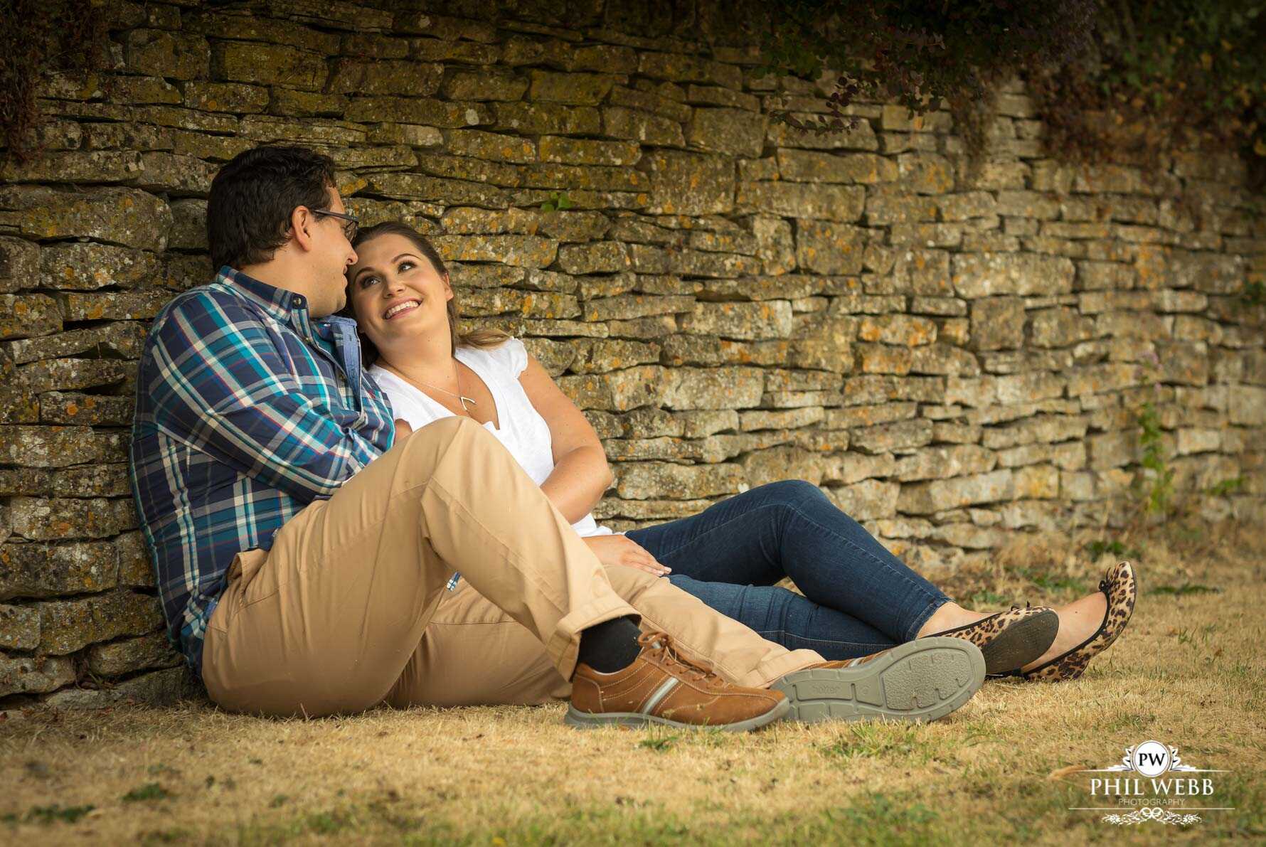 Engagement shoot Wedding Photography Cotswold Village