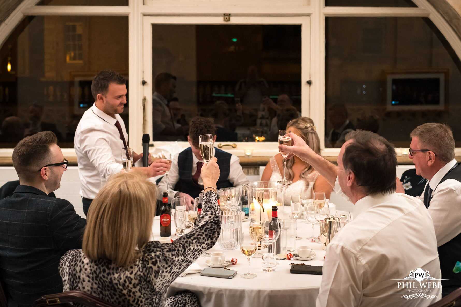 Roman Baths Wedding Photography reception speeches