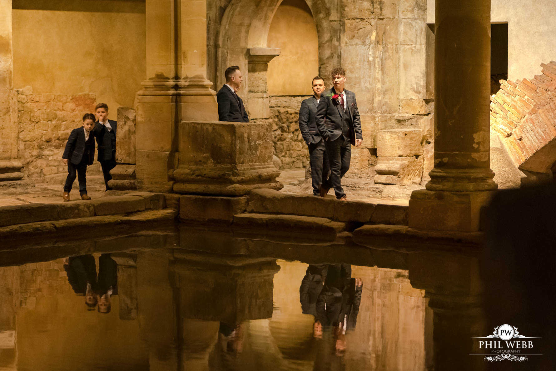 Roman Baths Wedding Photography wedding ceremony