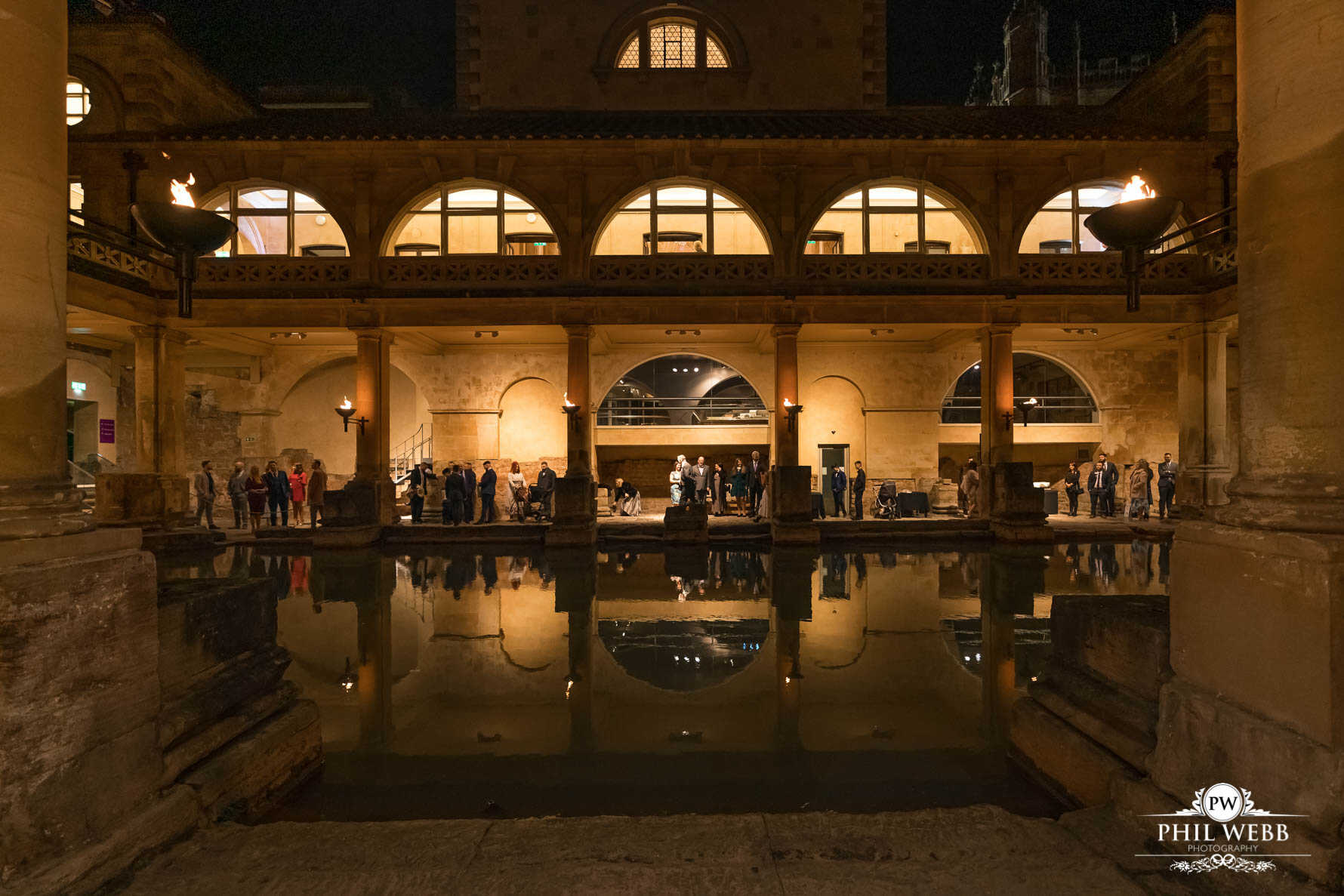 Roman Baths Wedding Photography wedding ceremony