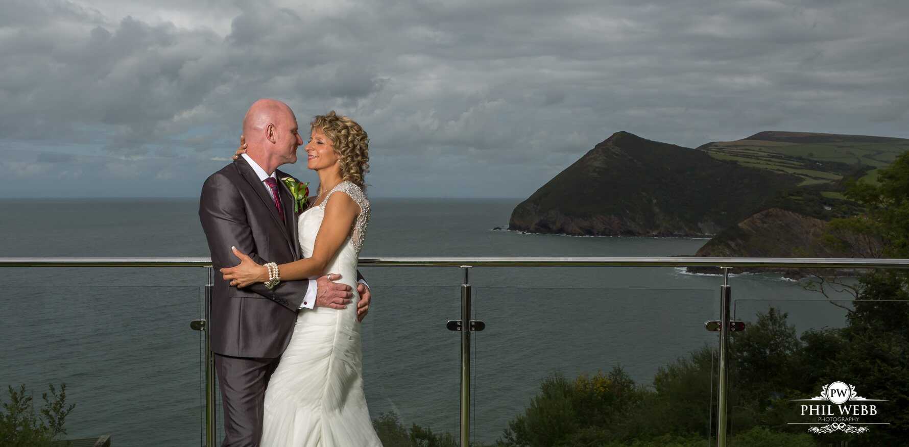 Sandy Cove Bay Wedding Photography bride and groom portrait