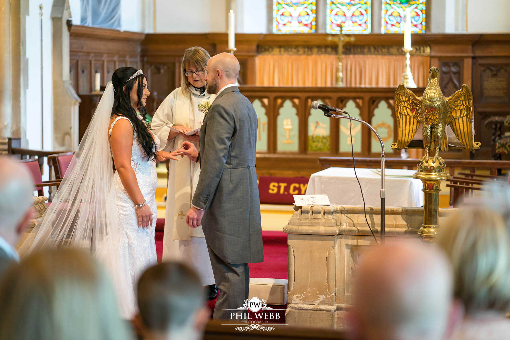 Stonehouse Court Wedding Church wedding ceremony