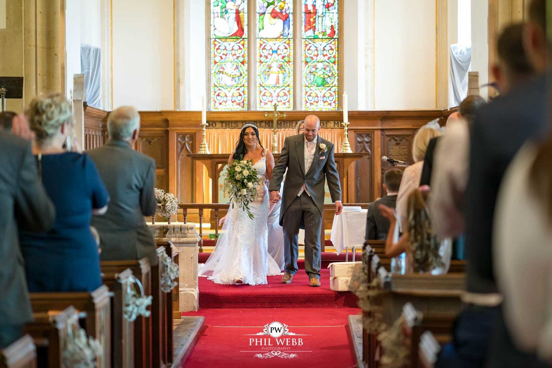 Stonehouse Court Wedding Church wedding ceremony