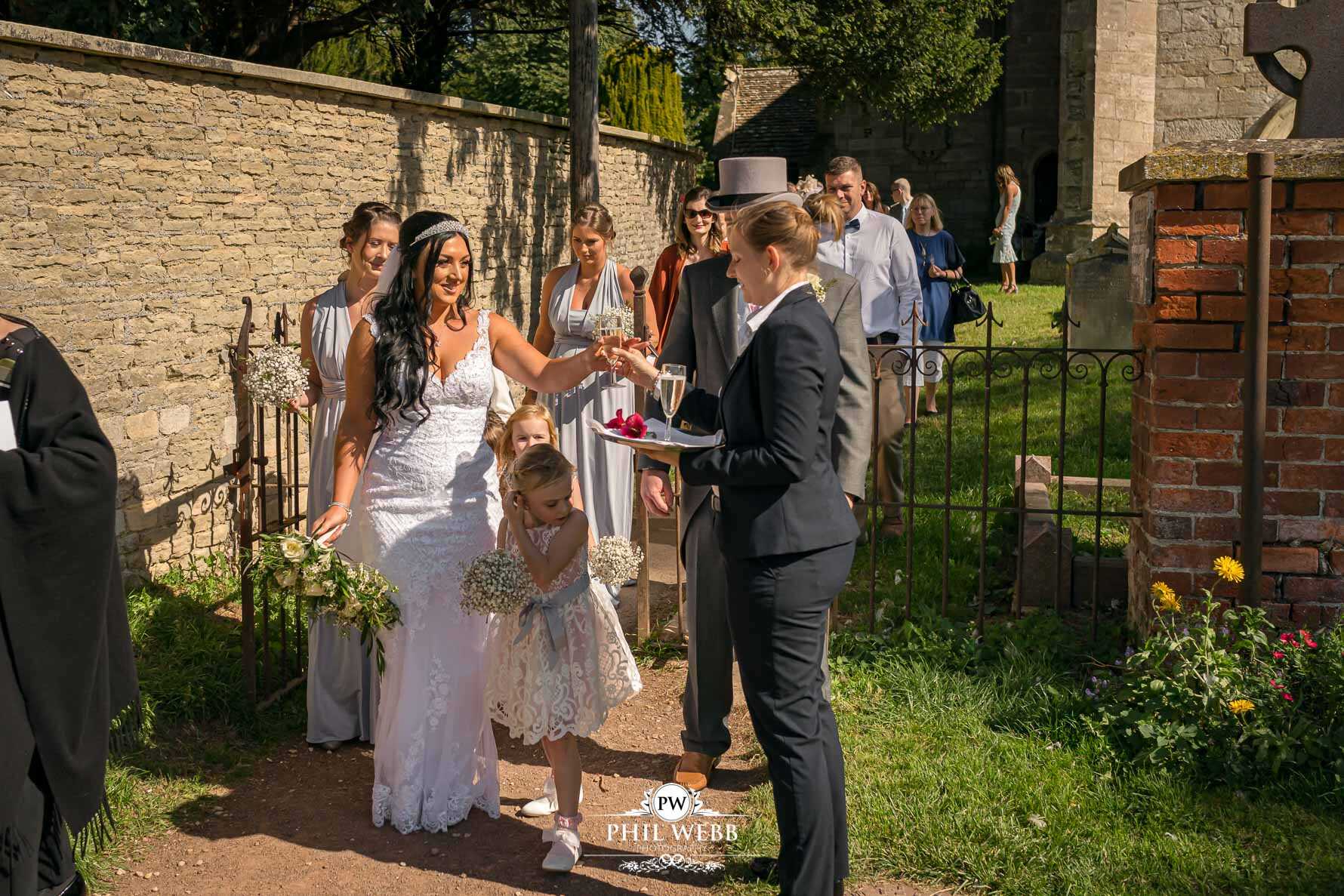 Stonehouse Court Wedding Photography drinks reception