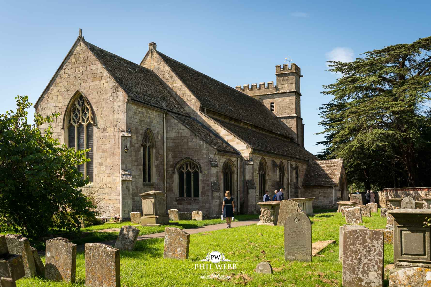 Stonehouse Court Wedding Church wedding ceremony