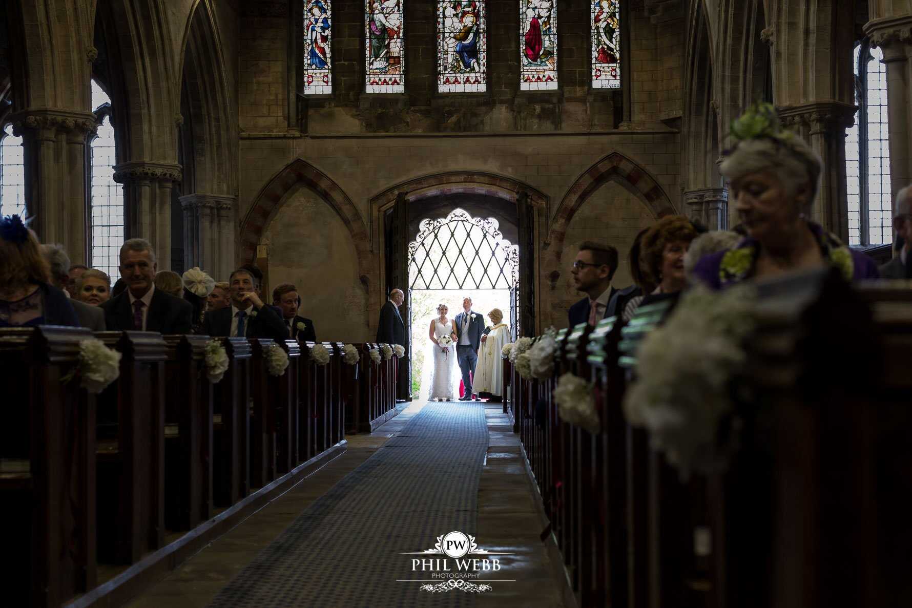 St Mary's Church Berkley Wedding Photography Wedding Ceremony
