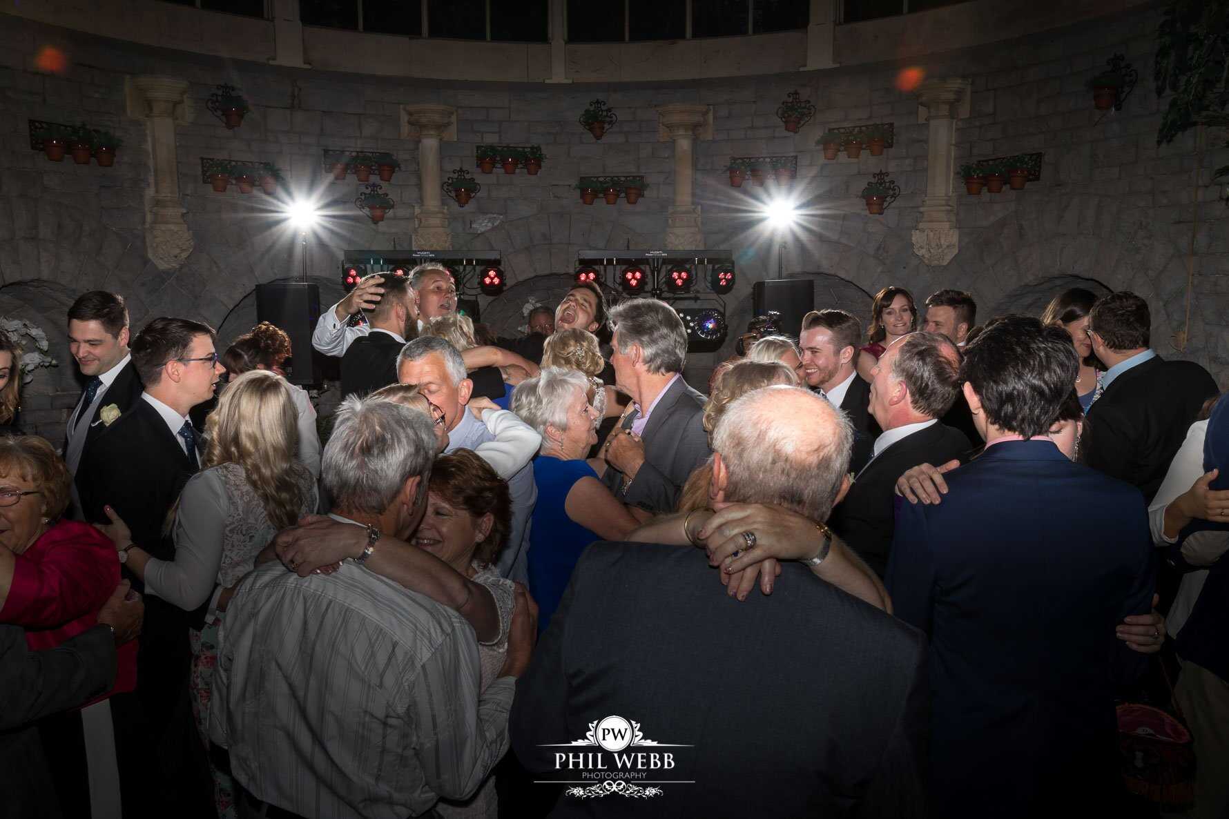 Tortworth Court Wedding Photography party dancing