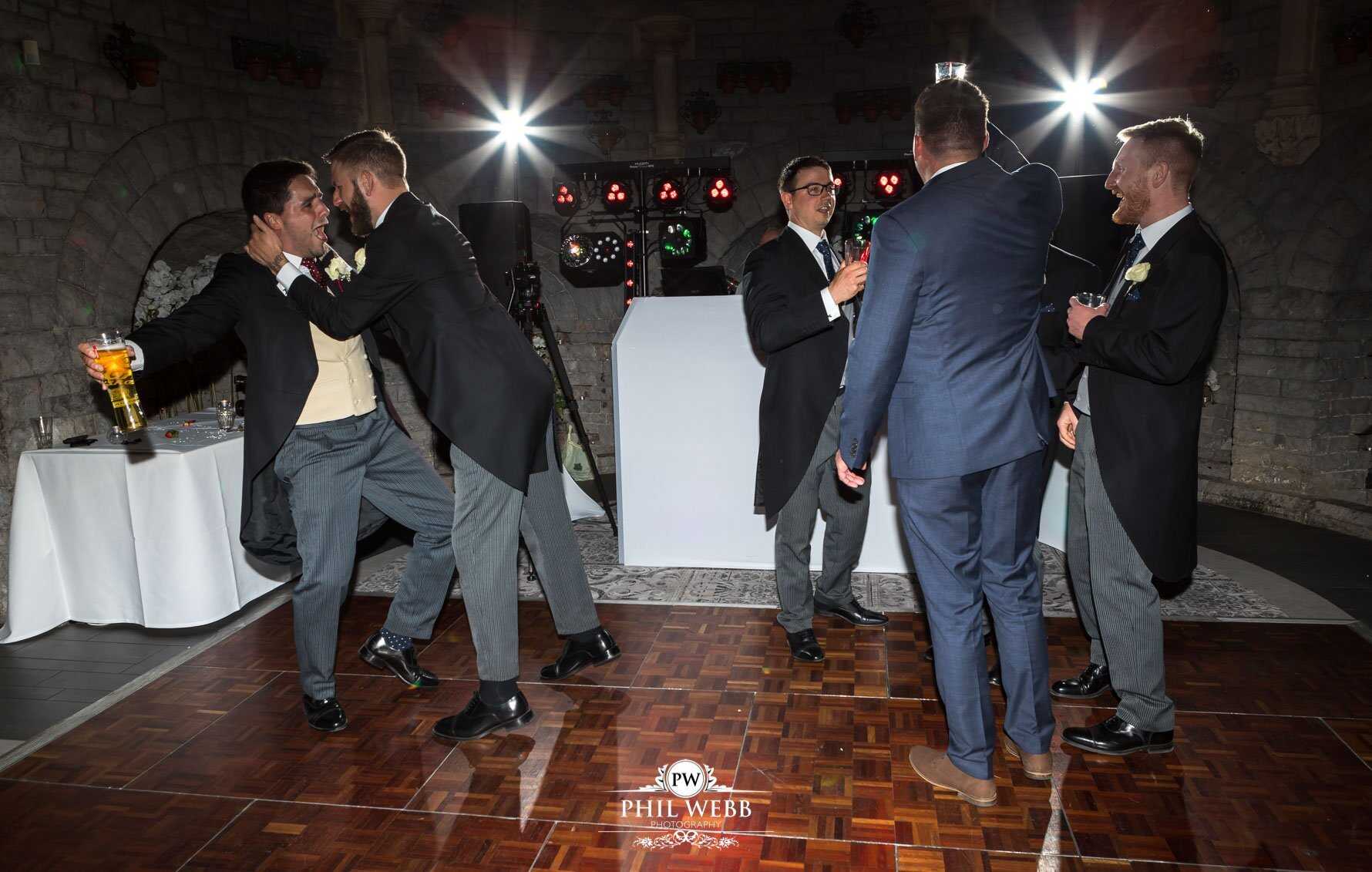 Tortworth Court Wedding Photography party dancing