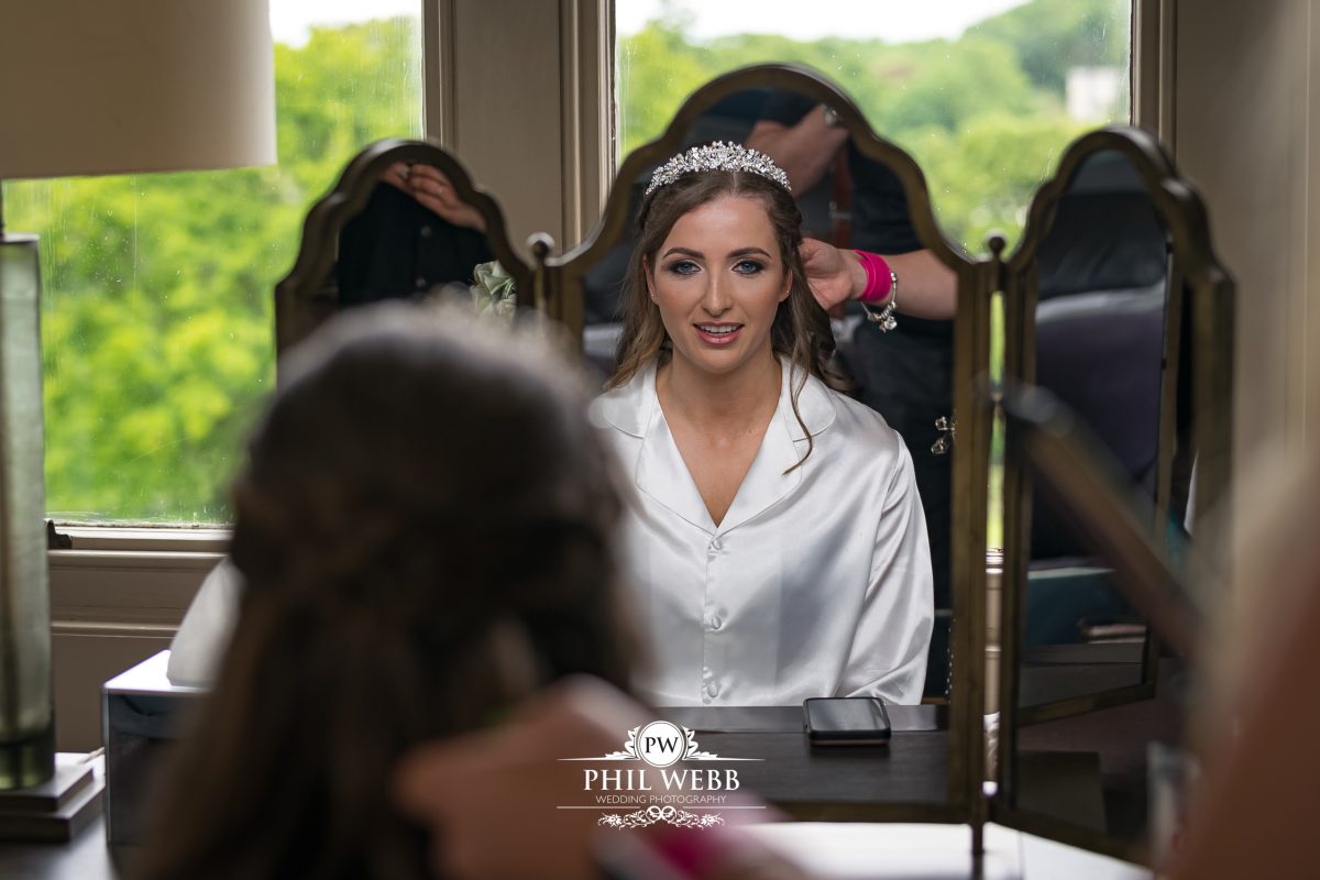 Clevedon Hall Wedding Photography bride preps