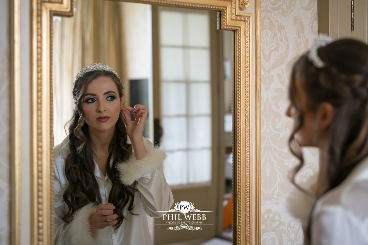 Clevedon Hall Wedding Photography bride preps