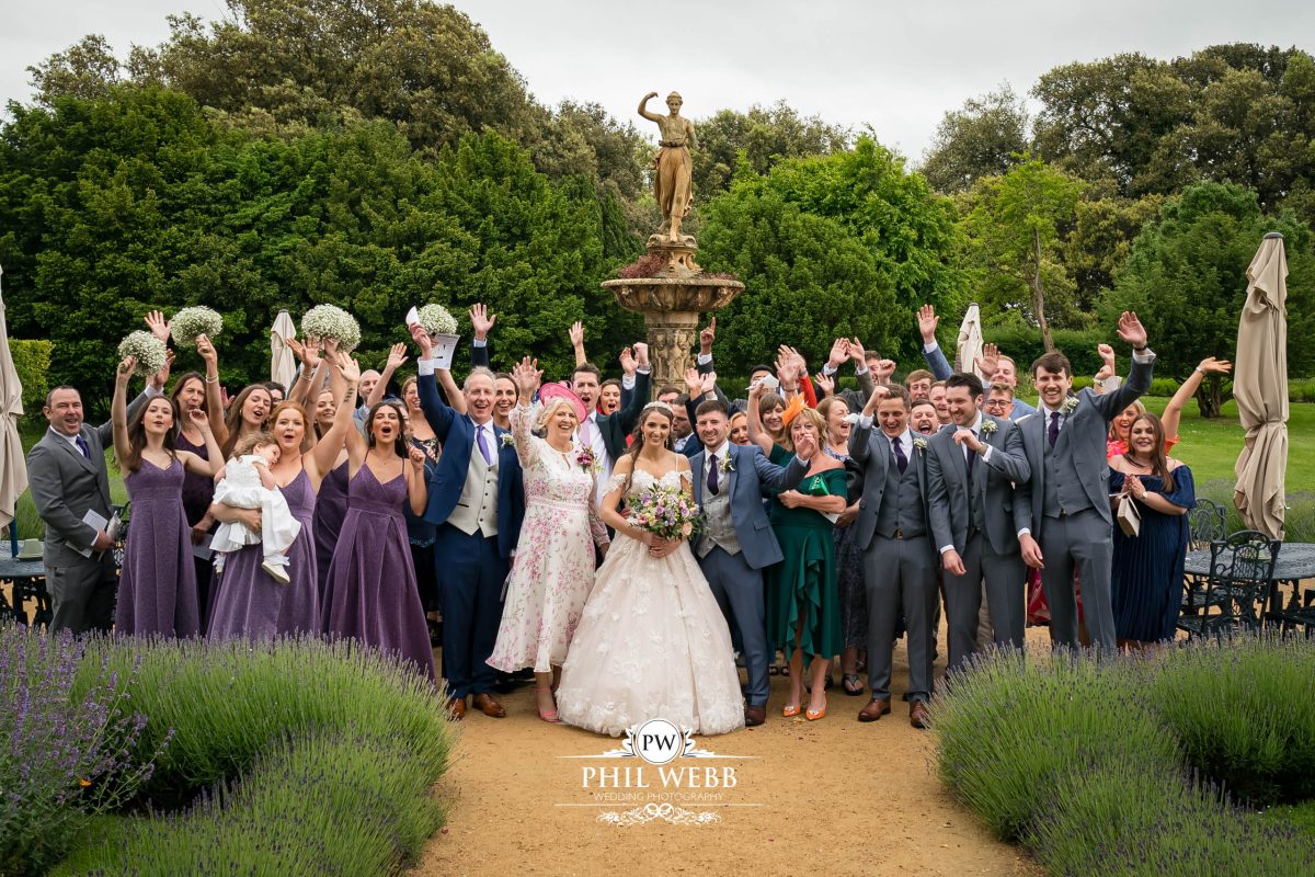 Clevedon Hall Wedding Photography group portrait