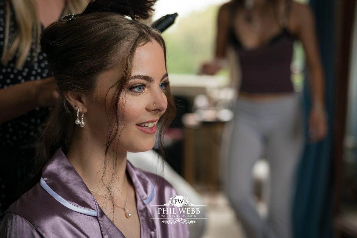 Clevedon Hall Wedding Photography bride preps