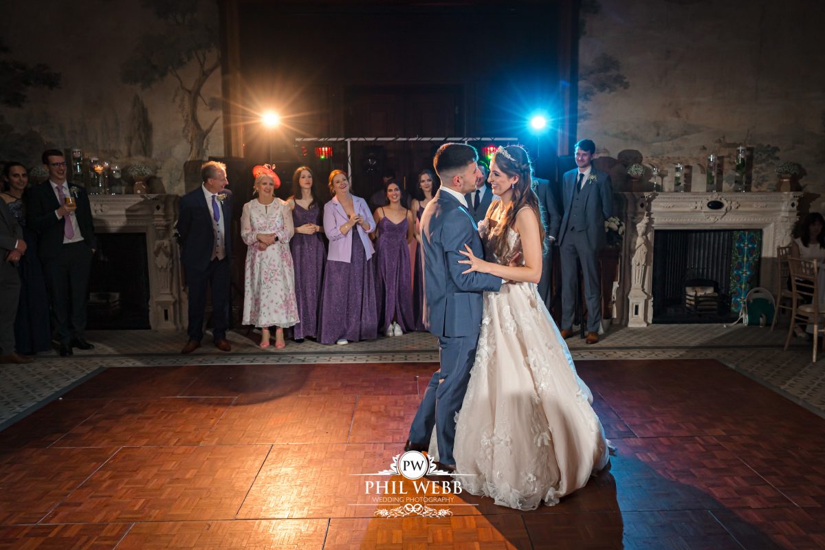 Clevedon Hall Wedding Photography first dance