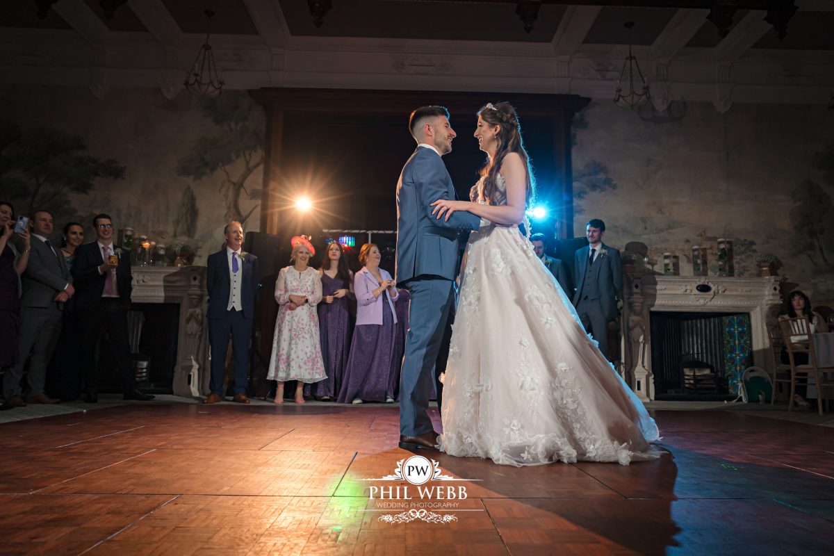 Clevedon Hall Wedding Photography first dance