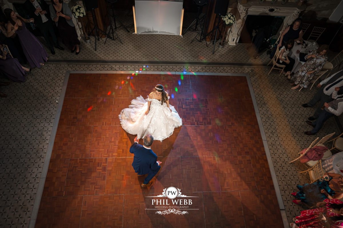 Clevedon Hall Wedding Photography guests dancing