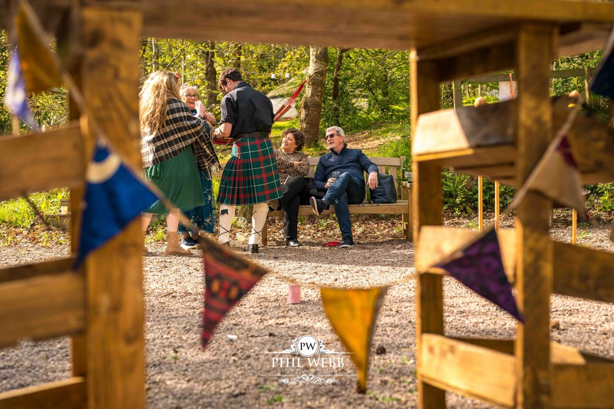 Enchanted Woodland Wedding Hereford reception