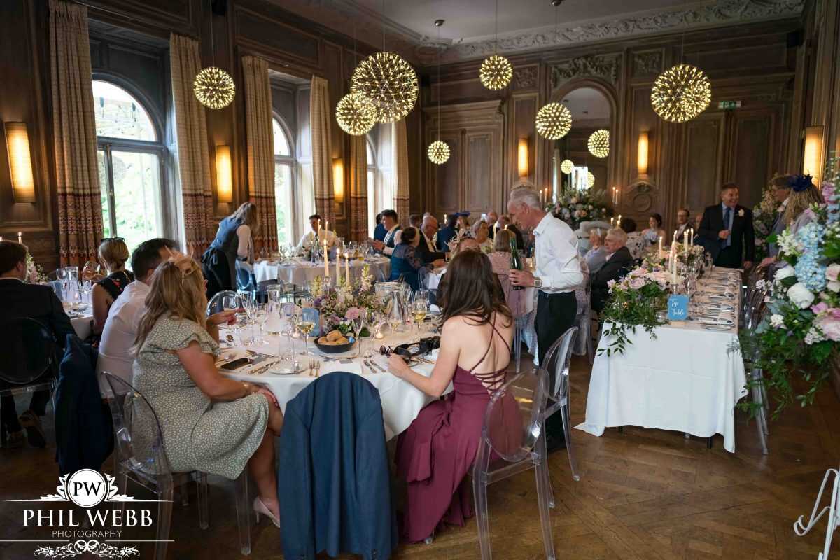 wedding speech's at Cowley Manor