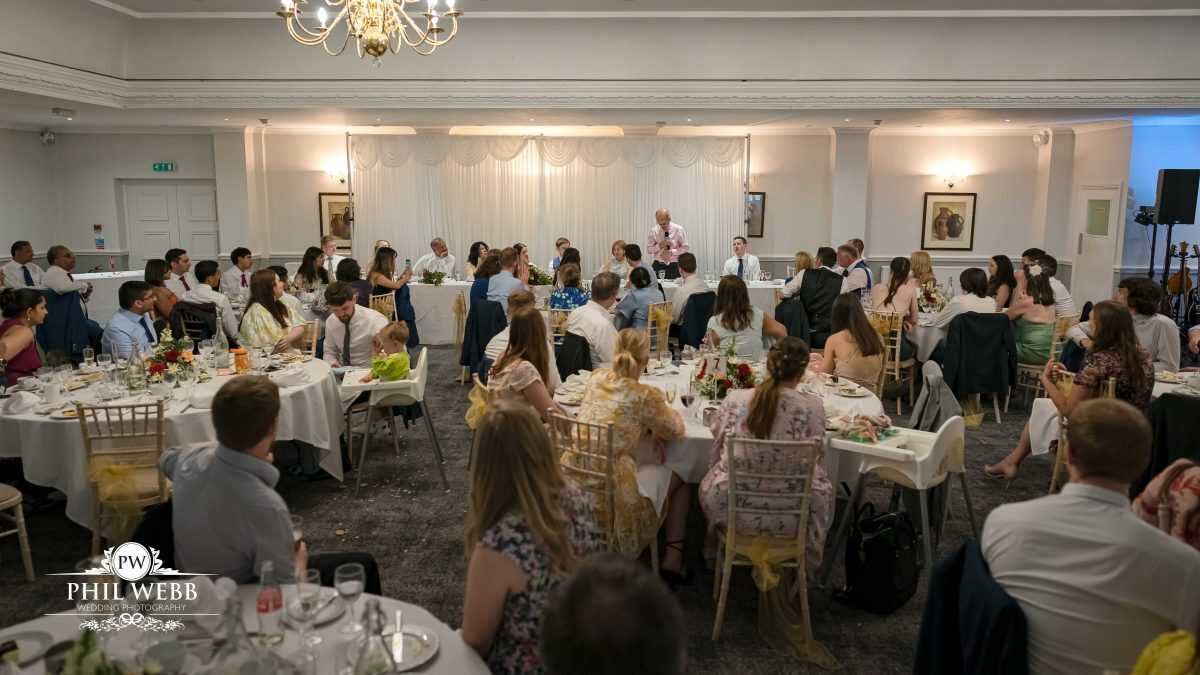 The Hatherley Manor Hotel Wedding speech's