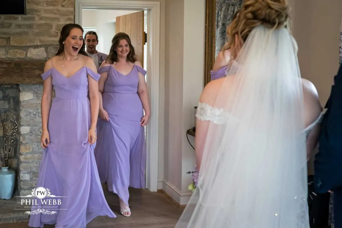 The Frogmill Wedding Photography bridal preparations first look