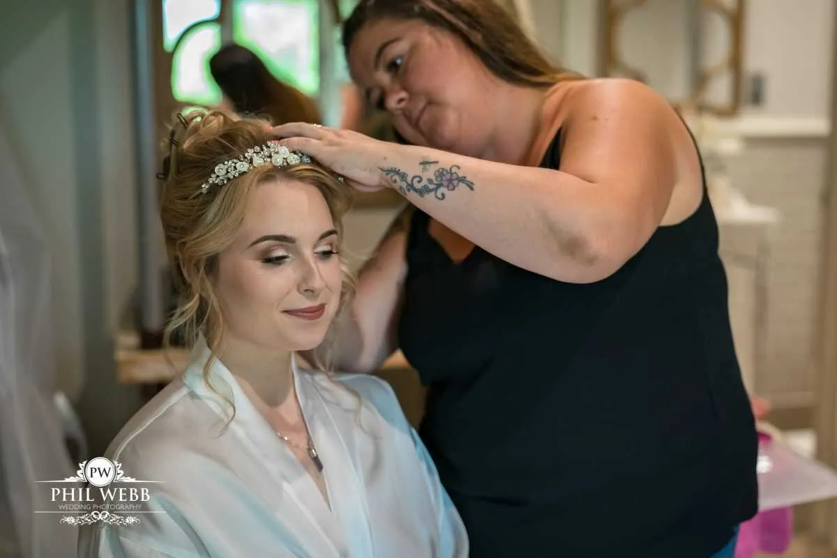 The Frogmill Wedding Photography bridal preparations