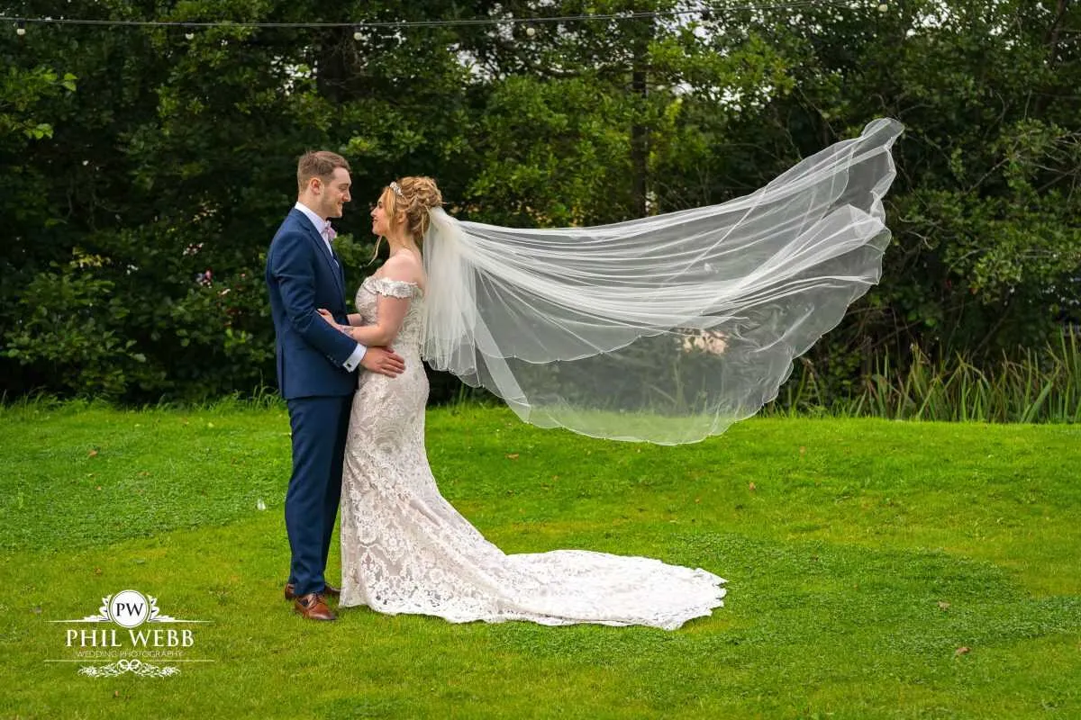 The Frogmill Wedding Photography bride and groom portrait