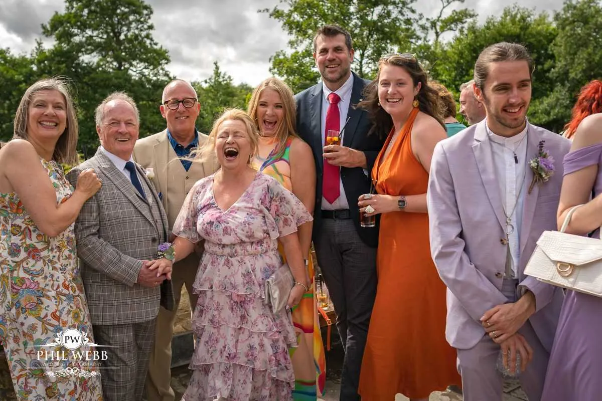 The Frogmill Wedding Photography drinks reception