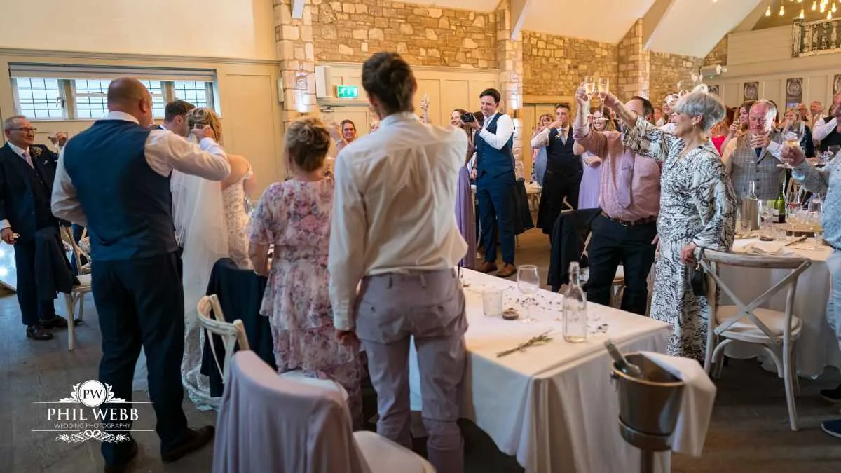 The Frogmill Wedding Photography reception speeches