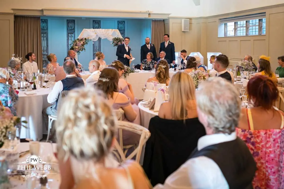 The Frogmill Wedding Photography reception speeches