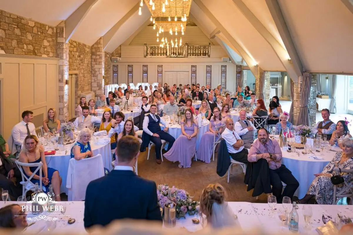 The Frogmill Wedding Photography reception speeches