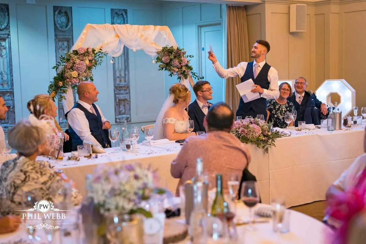 The Frogmill Wedding Photography reception speeches