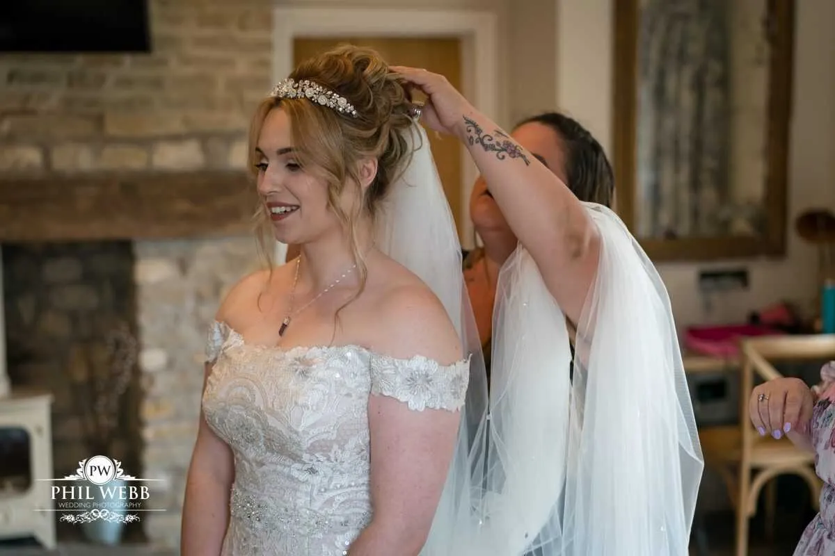 The Frogmill Wedding Photography bridal preparations