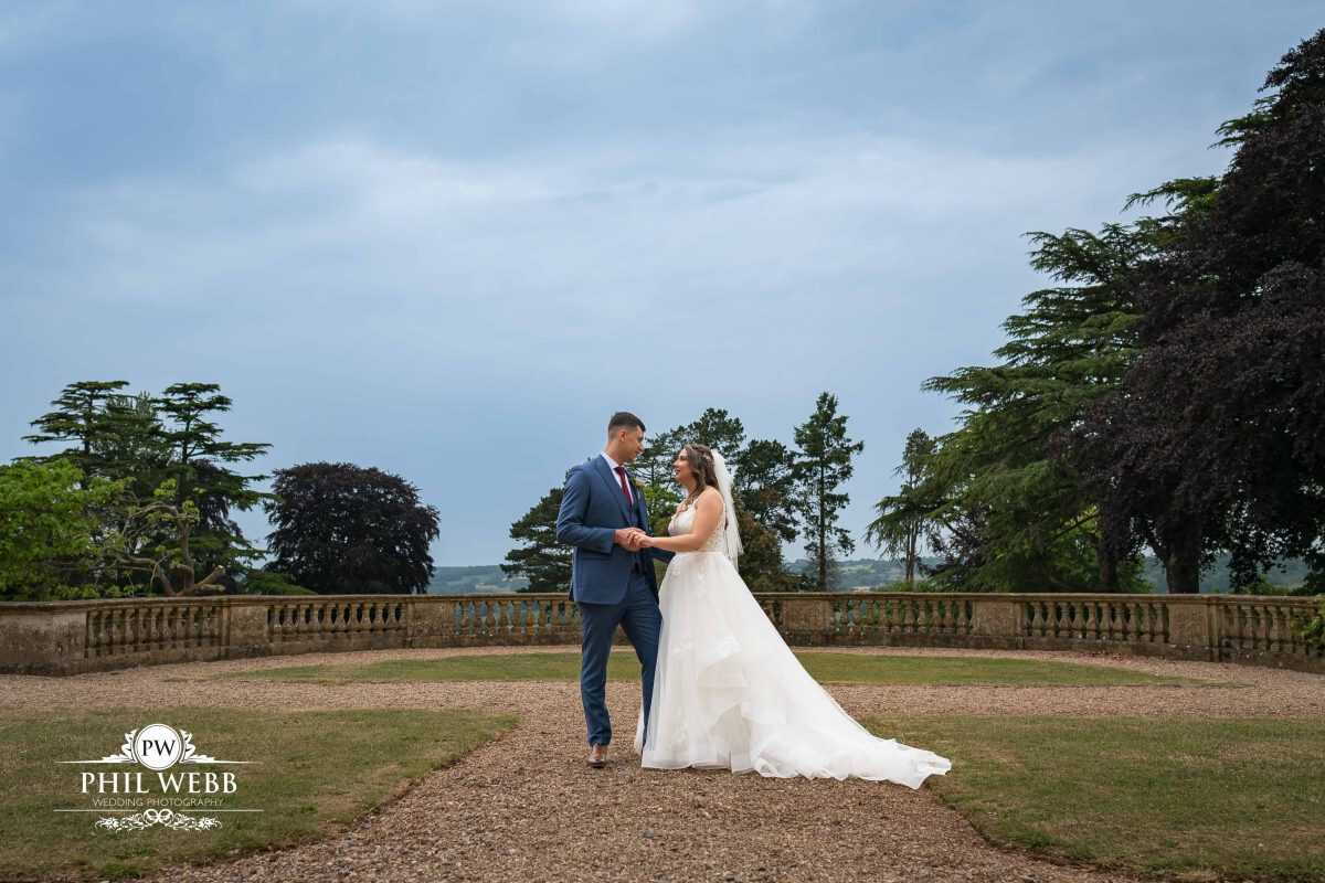 Coombe Lodge Wedding Photography bride and groom portrait