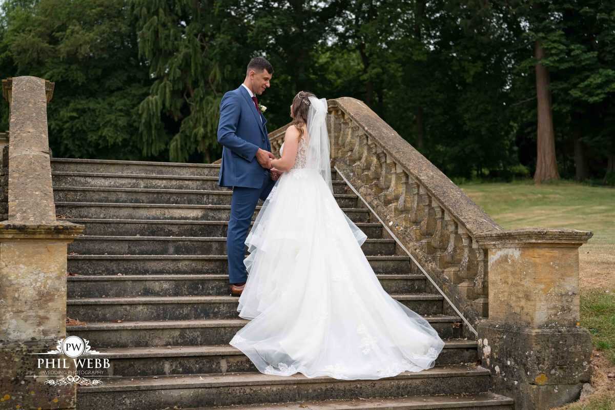 Coombe Lodge Wedding Photography bride and groom portrait