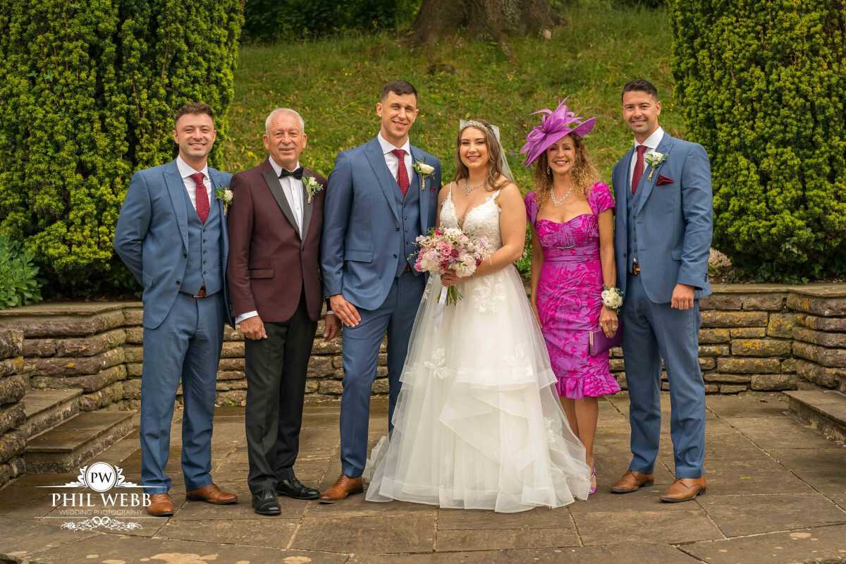 Coombe Lodge Wedding Photography group picture