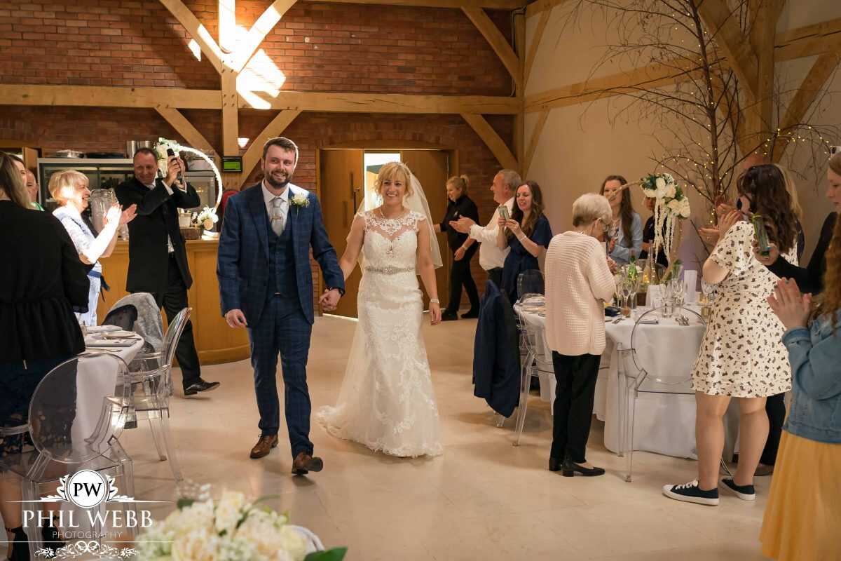Redhouse barns wedding speech's
