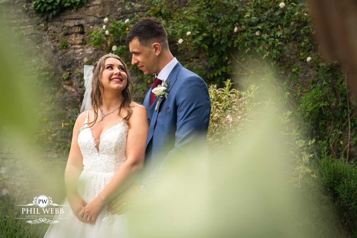 Coombe Lodge Wedding Photography bride and groom portrait